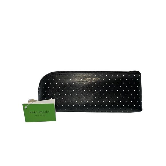 Kate Spade  Zipper Pouch + pencil sharpener, ruler & eraser - Picture 1 of 2